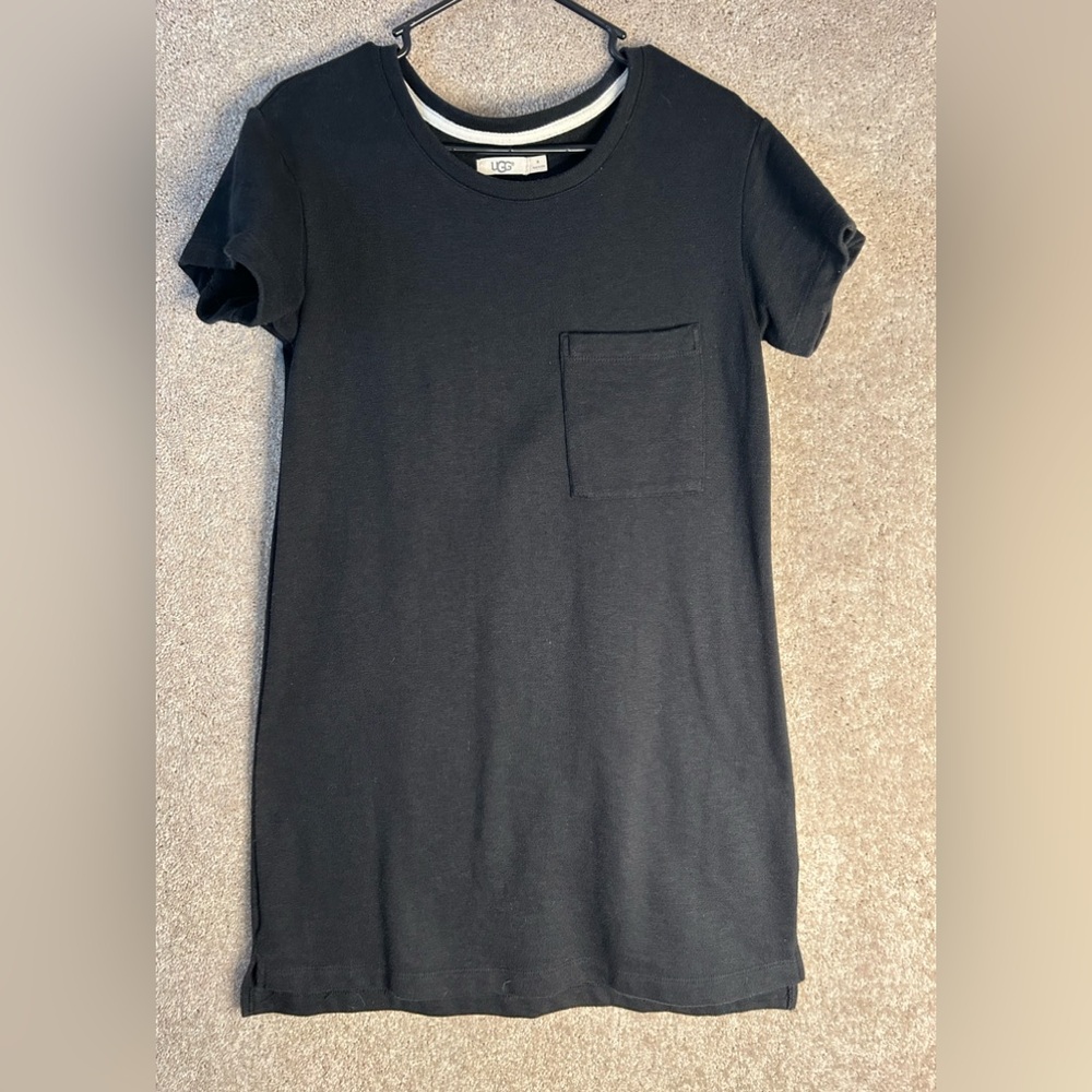 Ugg Maree tee shirt dress heavier size medium black